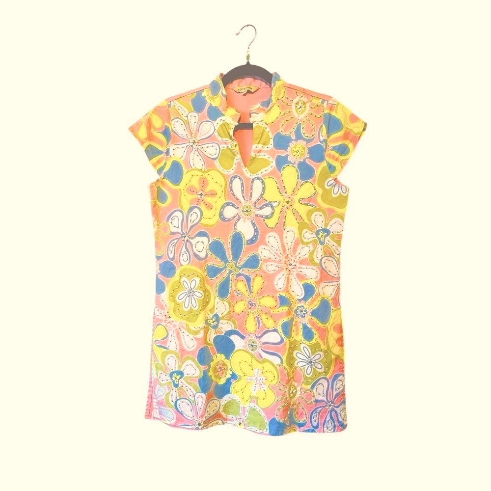 Mod Flower 60’s Tunic